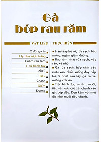 Sách Món Ăn Được Nhiều Người Ưa Thích - Món Ăn Dân Dã