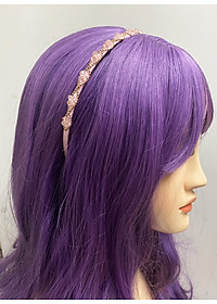 Cài tóc pha lê đan hạt kim cương sang trọng - bờm tóc pha lê - quà tặng cho bạn gái