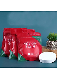 Khăn Tắm 70x140cm Dạng Nén Bằng Cotton Tiện Lợi Dùng Một Lần - Khăn Nén Du Lịch - Khăn Nén Spa - màu xanh