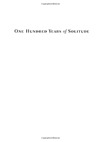 Sách One Hundred Years of Solitude (P.S.)