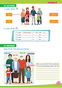 Bài tập bổ trợ Tiếng Anh 3 Extra and Friends