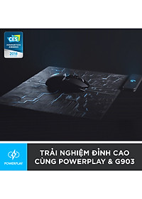 Chuột game không dây Lightspeed RGB Logitech G903 - Cảm biến Hero 25k, pin sạc 140h+, thiết kế thuận cả 2 tay, pin 180h, PC/Mac - Hàng chính hãng