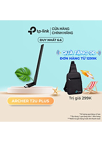 Bộ Chuyển Đổi USB Wifi TP-Link Archer T2U Plus Công Suất Cao AC600 – Hàng Chính Hãng