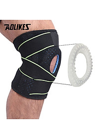 Đai bảo vệ đầu gối 4 lò xo trợ lực dây chằng AOLIKES A-7908 Sport Knee Pad