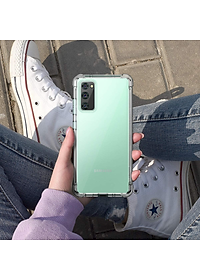 Ốp lưng chống sốc trong suốt cho Samsung Galaxy S20 FE hiệu Likgus Crashproof giúp chống chịu mọi va đập - hàng nhập khẩu
