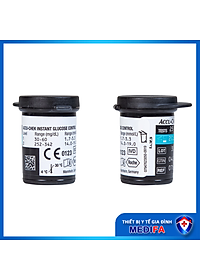 Hộp 50 Que Thử Đường Huyết Accu-Chek Instant Hàng Chính Hãng, Nhãn Phụ Tiếng Việt