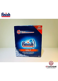 Muối rửa chén bát Finish 3kg - Hàng chính hãng [Không mùi, Rẻ vô địch]