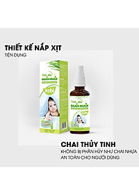 Xịt Tinh Dầu Đuổi Muỗi Sả Chanh Kobi Giúp Chống Muỗi, An Toàn Cho Bé   - 100ml