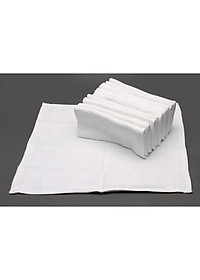 Khăn lau mặt trắng cao cấp A dùng cho spa, khách sạn, nhà nghỉ, homestay