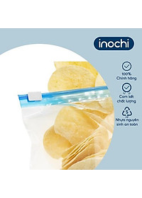 Túi zipper đa năng Shinshen 1L (có khóa kéo loại đỏ - đáy mở rộng) - Hộp 20 túi