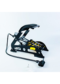 Bơm xe máy - Bơm xe đạp chân - Bơm đạp chân 2 ống đa năng - Bơm hơi đạp chân mini Xe Đạp, Xe Máy, Xe Ô tô, Xe Hơi Đa Năng Dễ Dàng Xếp Gọn thân hợp kim siêu bền, hỗ trợ cả van Mỹ và van Pháp Thương hiệu KIOTOOL