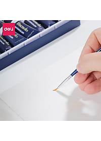 Cọ Vẽ Màu Nước Cọ Đầu Tròn Cọ Đầu Dẹt Cao Cấp Finenolo Deli - Cọ Chuyên Dụng Cho Vẽ Màu Chuyện Nghiệp Hoạ Cụ - EC281 EC282 EC283