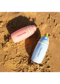 Bình uống nước giữ nhiệt có ống hút chống tràn, chống sặc Tommee Tippee ACTIVE STRAW, 266ml, cho bé từ 12 tháng – Xanh