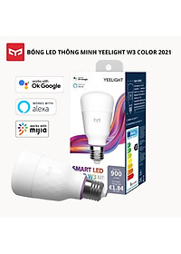  Bóng đèn Led thông minh Xiaomi Yeelight Bulb W3 đui xoắn E27 (RGB 16 triệu màu) - tích hợp Razer Chroma