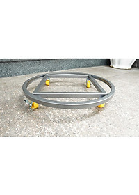Đế lót chậu cây di động, bằng thép sơn tĩnh điện, đế có bánh xe dễ di chuyển