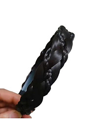 Bờm cài tóc thắt bím tóc giả kiểu mới