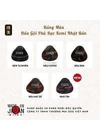 Gói Dầu Gội Phủ Bạc Thảo Dược Komi Nhật Bản [Gói 25ml - Đen Tự Nhiên]