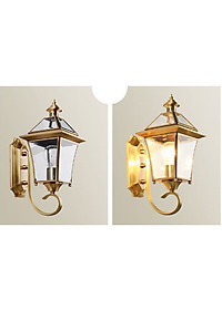 Đèn tường đồng kính trang trí SERINA cao cấp