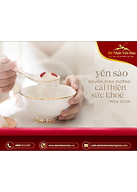 Yến Khánh Hòa -  Yến Sợi Cao Cấp [Hộp 10g] - Đệ Nhất Yến Đảo - Tăng cường sức đề kháng - Bổ sung dinh dưỡng cho mẹ bầu - Đẹp da - Chống lão hóa - Bổ phổi - Hỗ trợ điều trị ung thư - Hỗ trợ sinh lý nam nử
