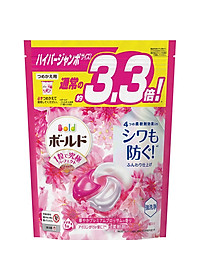 Viên giặt xả BOLD Lip Happiness Gel Ball 4D Premium Clean Nhật Bản (túi/hộp)