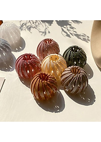 Kẹp tóc tổ chim nhựa đa năng, cặp búi tròn phong cách Hàn Quốc, phụ kiện tóc KT020 - Filibra