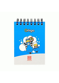 Combo 2 Sổ lò xo ngang 200 trang A7 Hồng Hà Oringa 4165