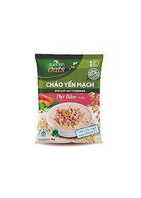 Combo 6 Gói Cháo Yến Mạch Thịt Heo Bằm Xuân An 40G (Tặng Kèm 1 Gói)