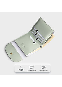 Ví Yuumy (  Thời trang nữ dáng cầm tay nhỏ gọn - Ví da Seasand YV58 )