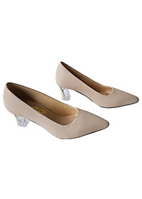 Giày Cao Gót BIGGBEN Da Bò Thật Cao 5 Phân SDCG93