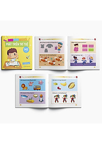 Phát triển trí tuệ (145 câu đố) - Bộ sách Rèn luyện trí thông minh - Dành cho trẻ 4-5 tuổi 