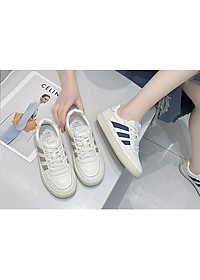 Giày thể thao nữ phong cách cá tính, thoáng khí, đế cao su đúc, chống trơn trượt hạn chế mòn  - gnu2061