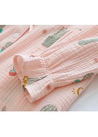 Bộ Đồ Bầu Và Cho Con Bú, Pijama Sau Sinh Azuno AZ2309 Chất Đũi Mềm Mại, Có Khe Mở Ngực Hàng Cao Cấp Cho Mẹ