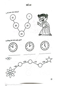 Sách Phát Triển Trí Thông Minh Toán Lớp 1( Nguyễn Đức Tấn)