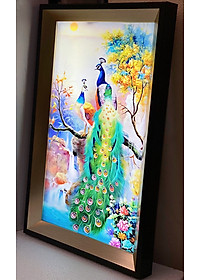 Đèn tranh LED nghệ thuật TR-04 độc đáo, tinh tế - 3 chế độ ánh sáng