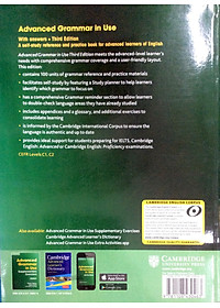 Advanced Grammar in Use Book with Answers  Edition: A Self-Study Reference and Practice Book for Advanced Learners of English