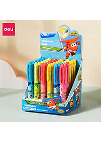 Bút máy bút mực học sinh ngòi kim tinh luyện chữ đẹp tập viết Super Wings Deli - Thiết kế mẫu mã đa dạng, ngòi bút chất lượng cao, màu sắc bắt mắt kèm hộp đựng - CQ894