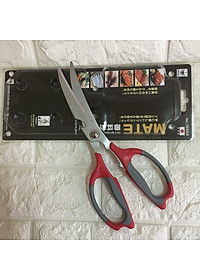 Kéo cắt cao cấp Nikken Mate  25cm lưỡi bằng thép không gỉ dễ dàng cắt gà/ cắt thịt - xuất xứ Nhật Bản