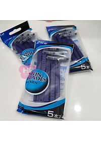 Dao Cạo Râu 2 Lưỡi Kép Kai 12532 - Besty BSTX-2PF2 (Set 5 cây)