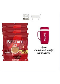 [Tặng Ấm giữ nhiệt có quai (Tết 26) NESCAFE 1L ] Combo 3 Bịch NESCAFE 3IN1 Công thức cải tiến - VỊ NGUYÊN BẢN Bịch 46 gói