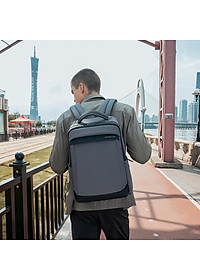 Balo laptop Arctic Hunter chất liệu Oxford chống nước, có cổng USB - B00478