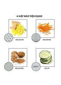 Bộ Dụng Cụ Bào Rau Củ Và Nạo Rau Củ Đa Năng