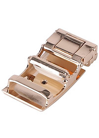 Đầu khóa da cá sấu Huy Hoàng 3,5P đầu vàng màu đen, nâu đất, vàng bò, nâu đỏ HT9213-14-15-16