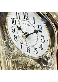 Đồng Hồ Để Bàn Rhythm 4SG713WS23 - Nâu (18.1 x 29.3 x 12.3 cm)