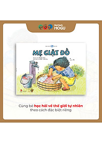 Truyện Ehon bé 3-4-5 tuổi - Mẹ Giặt Đồ