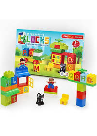 Ghép hình đoàn tàu chữ cái - 62 chi tiết