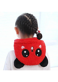 Mũ len trùm đầu tai gấu dễ thương liền khăn cổ giữ ấm chồng gió lạnh mùa đông - mu len trum dau