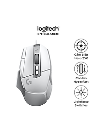 Chuột game có dây Logitech G502 X  – switch LIGHTFORCE hybrid, Cảm biến Hero 25K, 13 nút macro, tương thích Windows/Mac OS - Hàng chính hãng