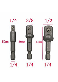 Bộ 3 Đầu Chuyển Vặn Khẩu Cho Khoan 50mm Milliken NL-3078