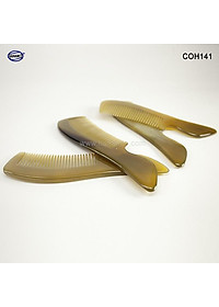 Lược sừng xuất Nhật (Size: M - 16cm) COH141 - Lược chuôi vát nhỏ có thể bỏ túi - Chăm sóc tóc
