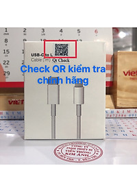 Dây cáp sạc Ham mer C17 PD 20W dùng cho IPhone, chân cắm Type C ra L sạc nhanh vào pin, Check QR kiểm tra hàng chính hãng